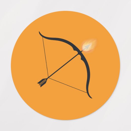 Fiery Focus - Ein Märchenfestival Etiketten (Design 2)