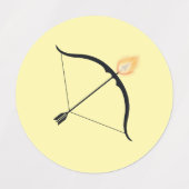 Fiery Focus - Ein Märchenfestival Etiketten (Design 1)