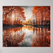 Fiery Forest Poster (Vorne)