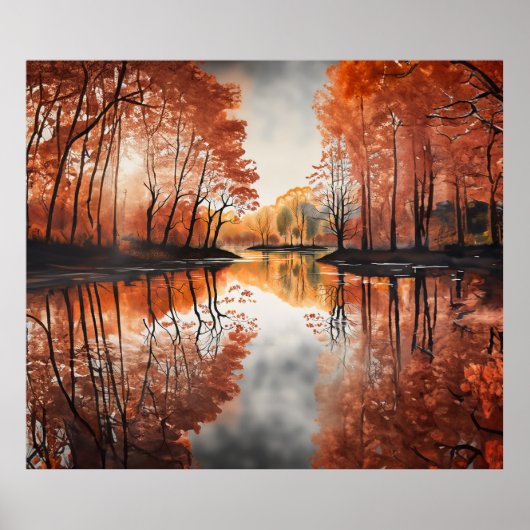 Fiery Forest Poster (Vorne)