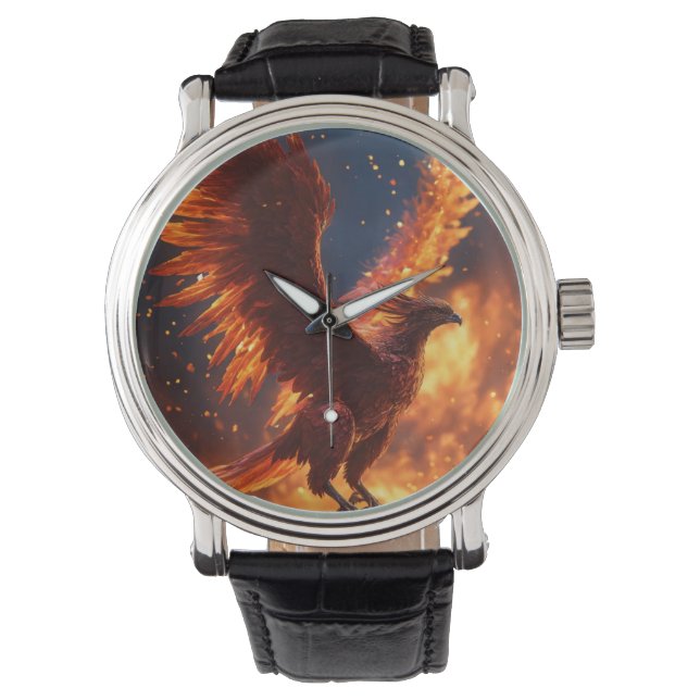 Fiery Galaxy Watch Face Armbanduhr (Vorderseite)