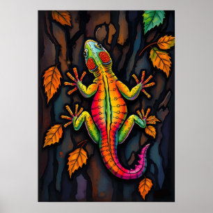 Fiery Gecko - Die Kunst des Crawlers Poster