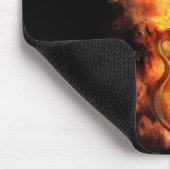 Fiery Gitarre Mousepad (Ecke)
