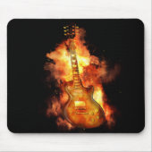 Fiery Gitarre Mousepad (Vorne)
