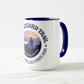 Fiery Gizzard Trail (rd2) Tasse (VorderseiteRechts)