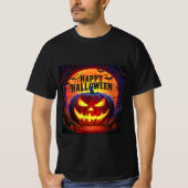 Fiery Halloween Horror T-Shirt - T - Shirt (Vorderseite)