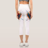 Fiery Heartbeat Leggings - Electrical Liebe Staat (Rückseite)