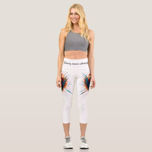 Fiery Heartbeat Leggings - Electrical Liebe Staat