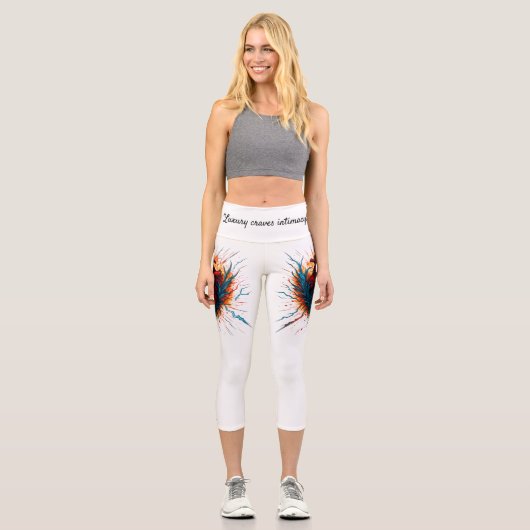 Fiery Heartbeat Leggings - Electrical Liebe Staat (Vorderseite)