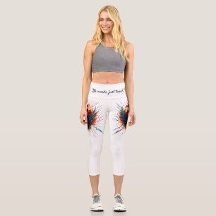 Fiery Heartbeat Leggings - Fett Anatomisches Herz 