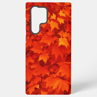 Fiery Herbstmaple-Blätter Samsung Galaxy Hülle