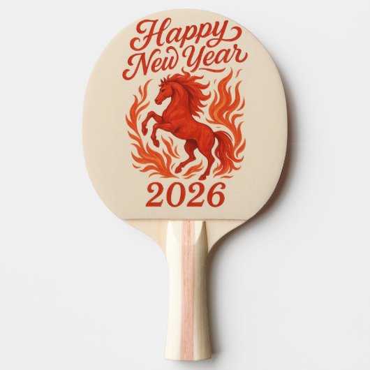 Fiery Horse 2026 Tischtennis Schläger (Vorderseite)