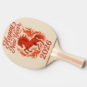 Fiery Horse 2026 Tischtennis Schläger (Seitenansicht)