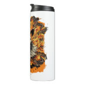 Fiery Inferno Cat Thermosbecher (Nach rechts gedreht)