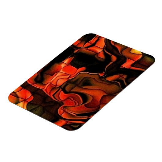 Fiery Jigsaw Magnet (Linke Seite)
