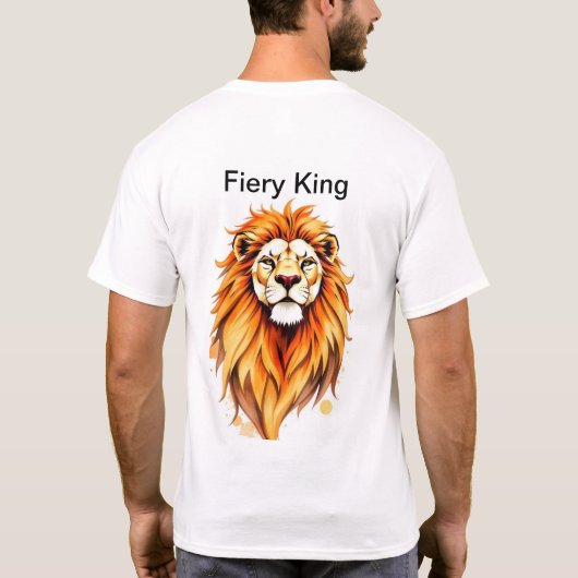 Fiery King T-Shirt (Rückseite)