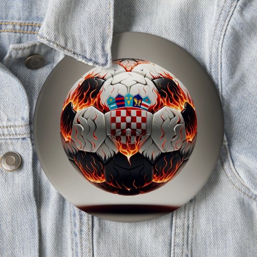 Fiery Kroan Soccer Ball Button (Beispiel)