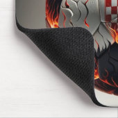 Fiery Kroan Soccer Ball Mousepad (Ecke)