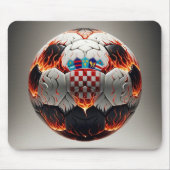 Fiery Kroan Soccer Ball Mousepad (Vorne)
