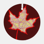 Fiery Leaf Ornament (Rückseite)