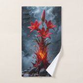 Fiery Lily Fantasy Handtuch (Handtuch)