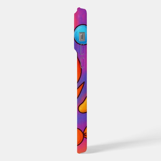 Fiery Lollipop iPhone Hülle (Linke Seite)
