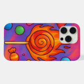 Fiery Lollipop iPhone Hülle (Rückseite (Horizontal))