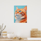 Fiery Majesty Poster (Küche)