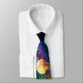 "Fiery Moon #2 Krawatte (Gebunden)