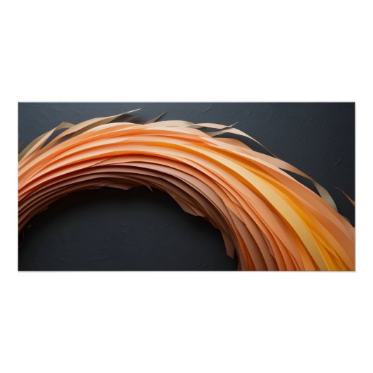 Fiery Motion Skulptur Poster (Vorderseite)