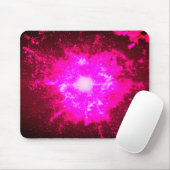  'Fiery Nebula' Sci-Fi Art Mousepad (Mit Mouse)