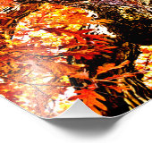 Fiery Oak Fotodruck (Ecke)