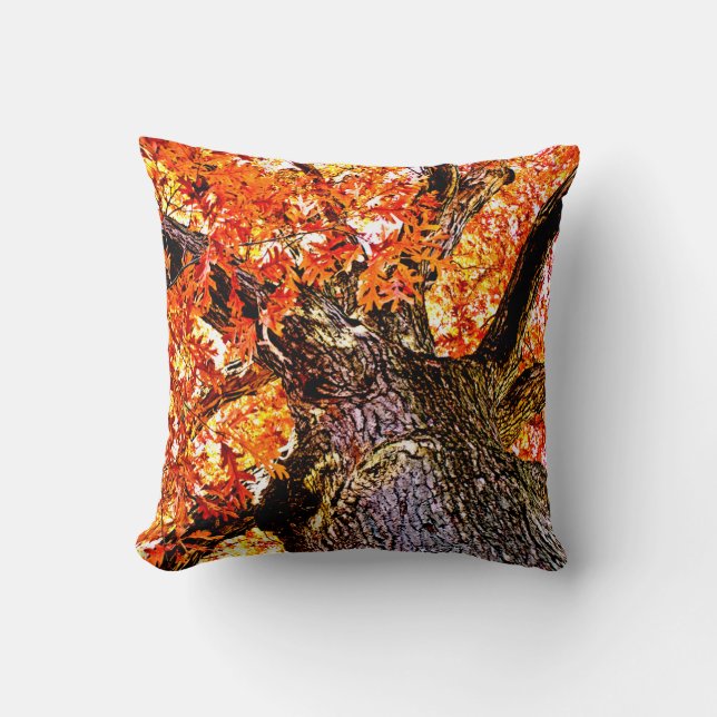 Fiery Oak Kissen (Vorderseite)