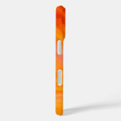 Fiery Orange Gold Marble iPhone / iPad Gehäuse Case-Mate iPhone Hülle (Rückseite / Rechts)