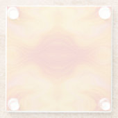 Fiery Orange Gold Marble Untersetzer Set | elegant (Rückseite)