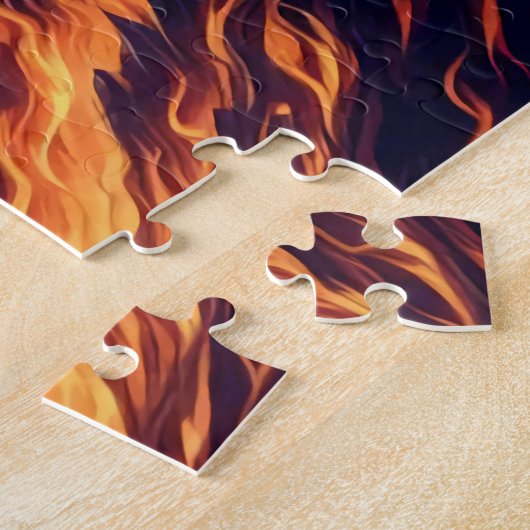 Fiery Owl Phoenix Ascension Puzzle (Seite)