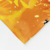 Fiery Phoenix Blanket Fleecedecke (Ecke)