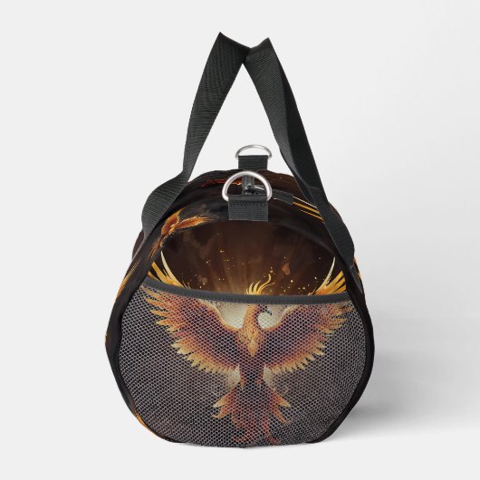Fiery Phoenix Cushion Duffle Bag (Rechts)