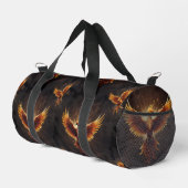 Fiery Phoenix Cushion Duffle Bag (Rechte Ecke)