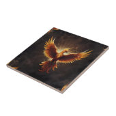 Fiery Phoenix Cushion Fliese (Seite)