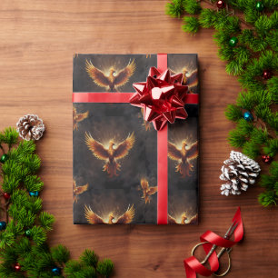 Fiery Phoenix Geschenkpapier