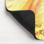 Fiery Phoenix Mousepad (Ecke)