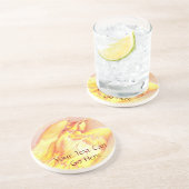 Fiery Phoenix Untersetzer (Seite)