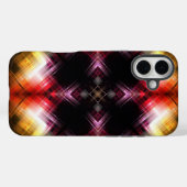 Fiery Prism Abstrakt mit Radiant Red & Gold Glow Case-Mate iPhone Hülle (Rückseite (Horizontal))