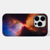 Fiery Protostar Hourglass NIRCam | JWST Case-Mate iPhone Hülle (Rückseite (Horizontal))