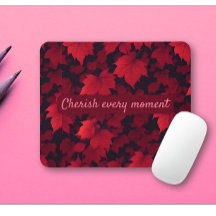 Fiery Red Autumnal Blätter