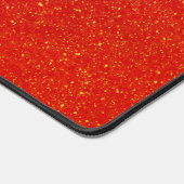 Fiery Red Desk Mat - Gaming & Office Essential Schreibtischunterlage (Ecke)