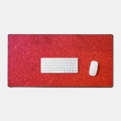 Fiery Red Desk Mat - Gaming & Office Essential Schreibtischunterlage (Tastatur & Maus)