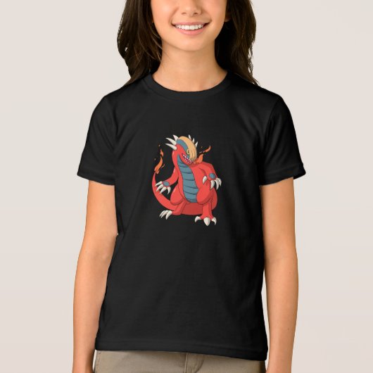Fiery Red Dragon Shirt (Vorderseite)