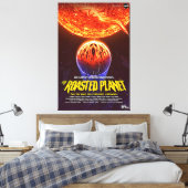 Fiery Red Terrifying Planet Leinwanddruck (Insitu (Schlafzimmer))
